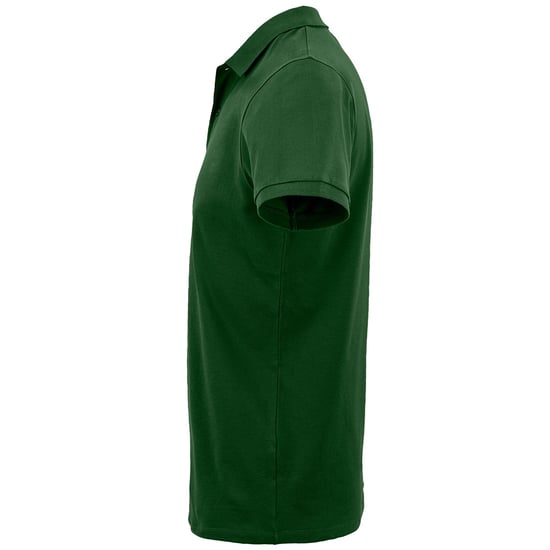 SOLS Herren Planet Pique Bio-Poloshirt (flaschengrün) - Image 3