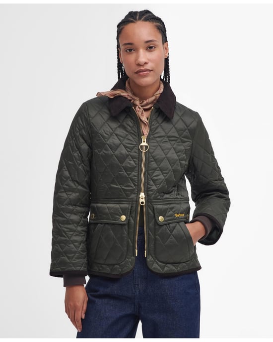 Barbour Fitted Beadnell Womens Quilted Jacket - Image 1