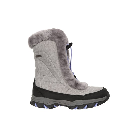 Mountain Warehouse Childrens/Kids Ohio Snow Boots (Dark Grey)