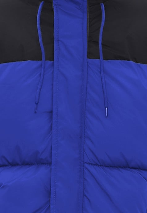 Mo Steppjacke Herren Kobalt Schwarz - Image 3