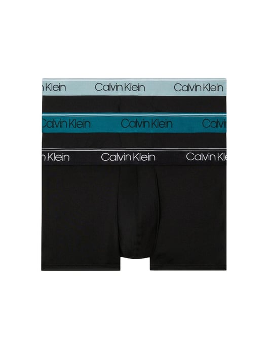 Calvin Klein Mens Micro Stretch Low Rise Trunks 3 Pack