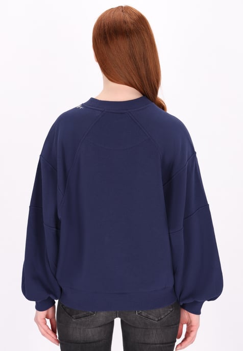 Dreimaster Sweatshirt Damen Marine - Image 4