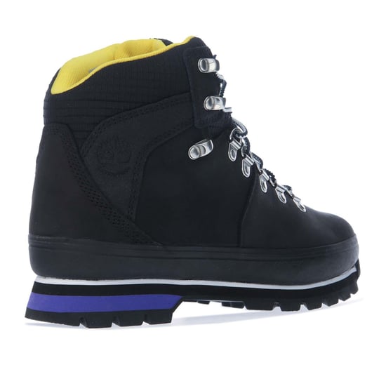 Women's Timberland Euro Hiker Waterproof Hiking Boots in Black