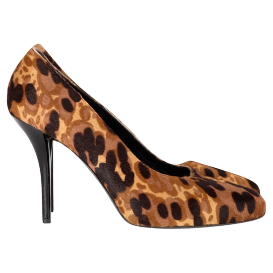 Balenciaga Leopardenmuster-Pumps aus mehrfarbigem Ponyfell - Image 1
