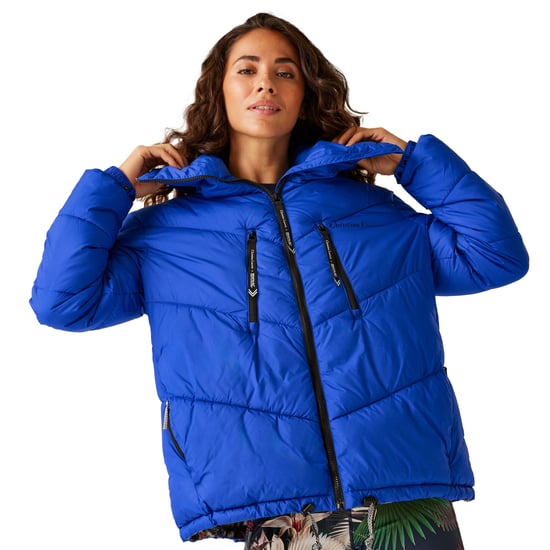 Regatta Womens/Ladies Cavaillon Christian Lacroix Quilted Padded Jacket (Brightest Blue)