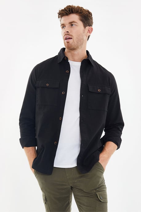 Threadbare shirt Black