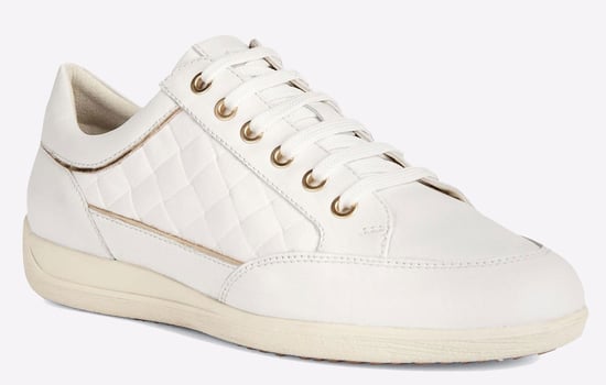 Geox D MYRIA Kunstleder-Damensneaker In Weiß - Image 2