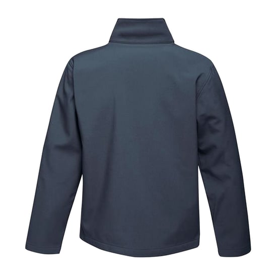 Regatta Standout Mens Ablaze Printable Softshell Jacket (Navy/French Blue)