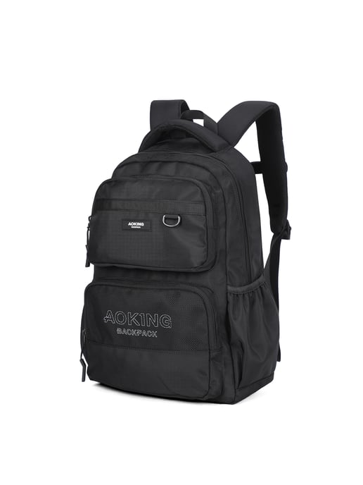 Aoking Rucksack Unisex BLACK - Image 2