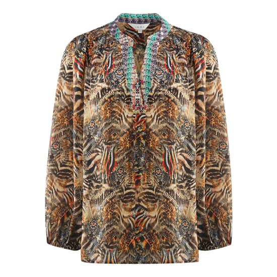 Inoa Golden Eagle 120214 Multicoloured V-Neck Blouse