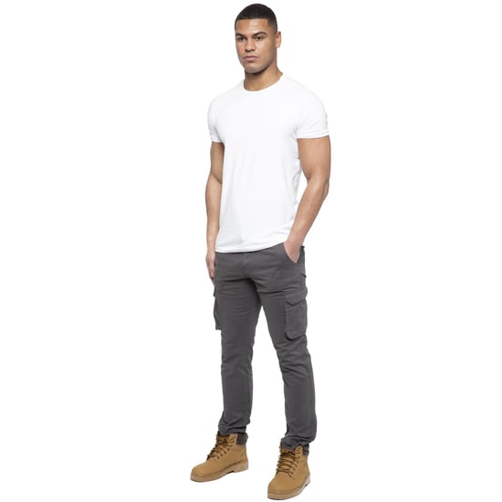Enzo | Herren Cargo-Hose - Grau - Image 6