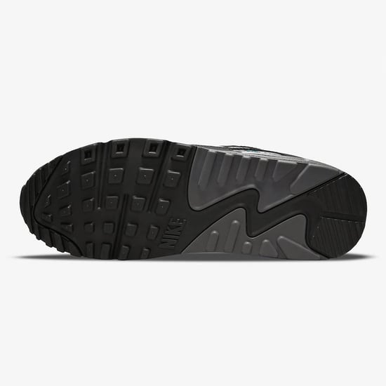 Nike Air Max 90 Herren Turnschuhe in Schwarz/Weiß/Marina/Eisen Grau - Image 6