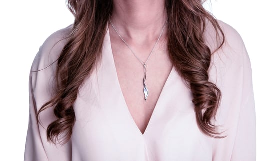 Orphelia 'Zena' Damenkette mit Anhänger aus 925er Sterlingsilber – Silber ZK-7172 - Image 4