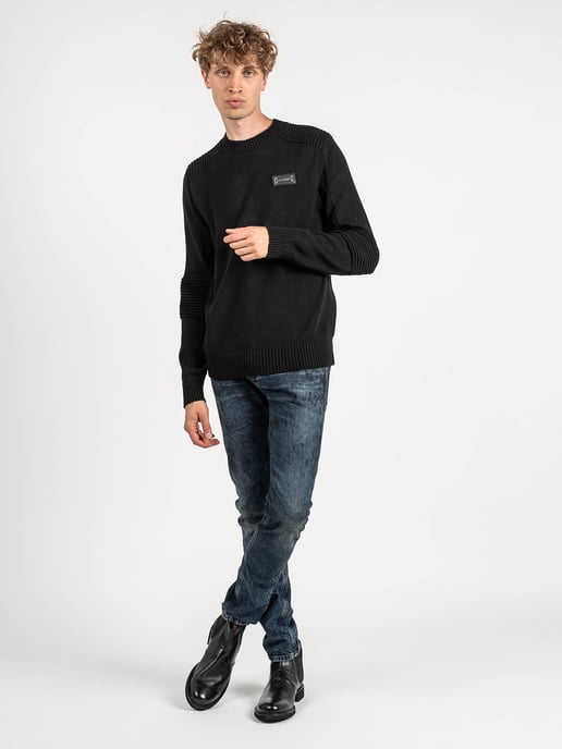 Les Hommes Pullover Herren schwarz - Image 2