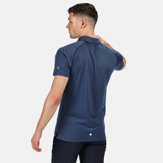 Regatta - "Kalter" Poloshirt für Herren (Dunkles Jeansbau) - Image 6