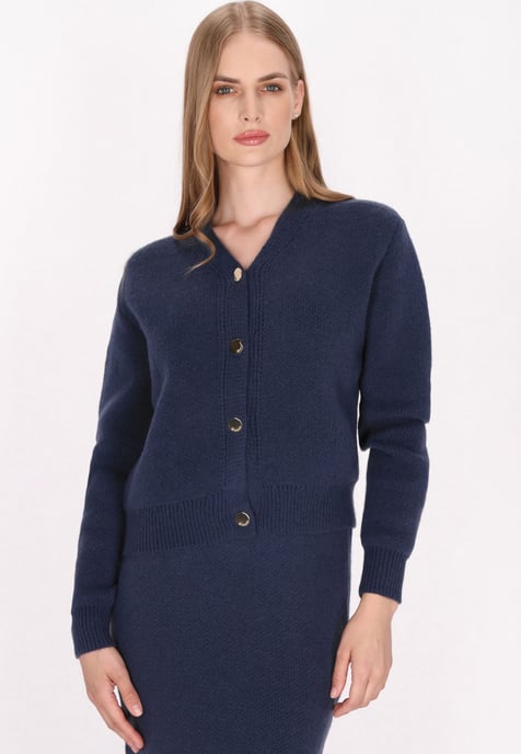 Dreimaster Cardigan Damen Marine - Image 3