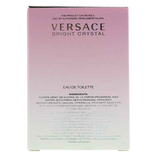 Versace Bright Crystal Eau de Toilette 30ml Spray - Image 2