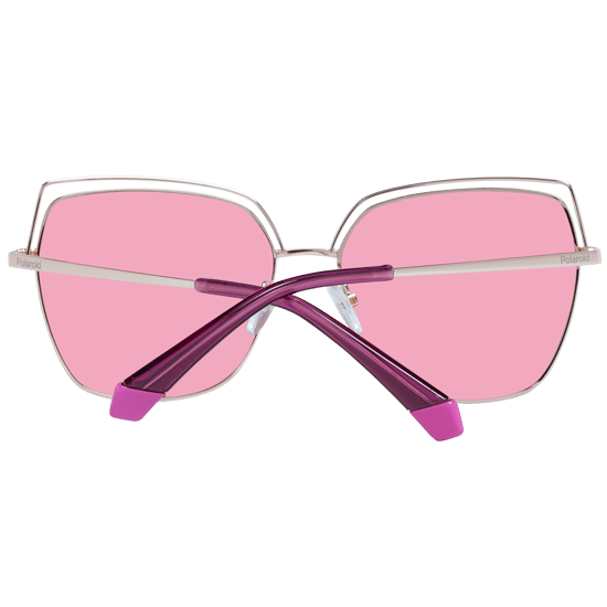 Polaroid Square Womens Gold Copper Pink Polarized PLD 4093/S