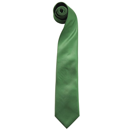 Premier Herren Krawatte Colours, unifarben (Emerald) - Image 1