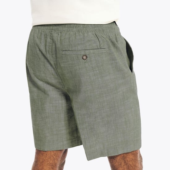 NAUTICA Textured Cotton Boardwalk Shorts