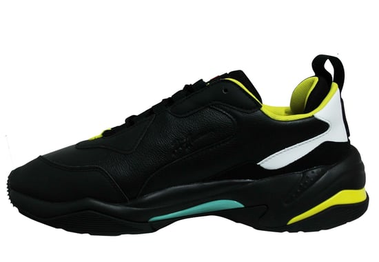 Puma Thunder x Bradley Theodore Black Leather Lace Up Mens Trainers 369394 01
