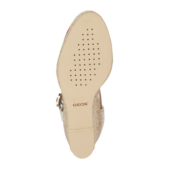 Geox D GELSA Damen-Sandalen In Kamel色 - Image 3