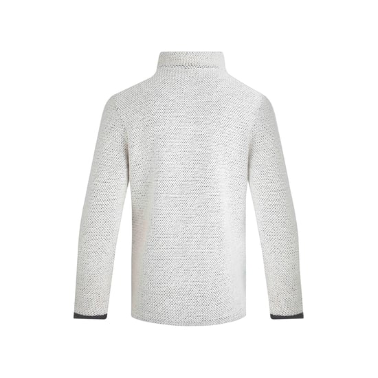 Weird Fish - "Cruiser" Pullover mit kurzem Reißverschluss für Herren (Ecru) - Image 2