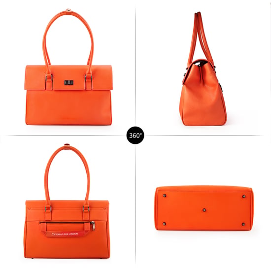 Victoria Hyde Damenhandtasche Businesstasche Reisetasche in Orange - Image 4