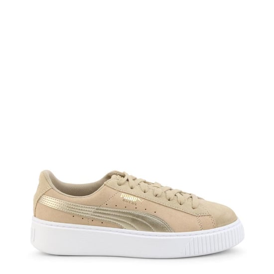 Puma -Plattform Safari Beige Womens Trainer - Image 1