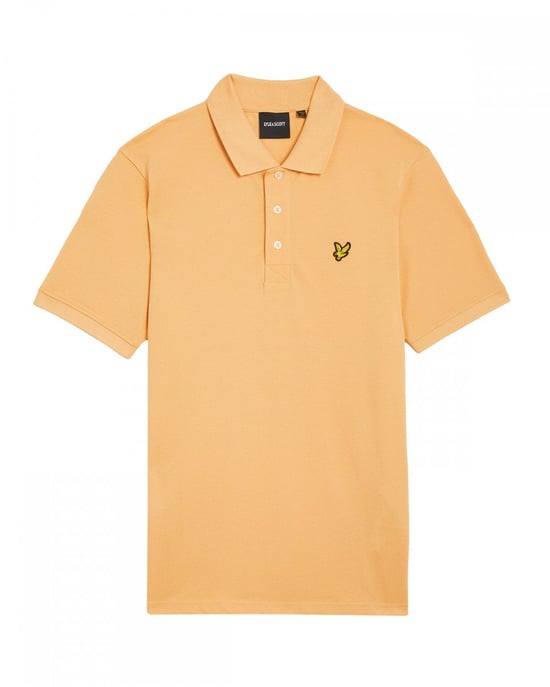 Lyle & Scott Unifarbenes Herren-Polo-Shirt - Image 1
