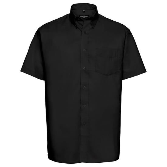 Russell Collection - Hemd Pflegeleicht für Herren kurzärmlig (Schwarz) - Image 1