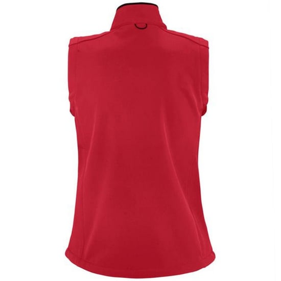 SOLS Womens/Ladies Rallye Soft Shell Bodywarmer Jacke (Rot) - Image 2