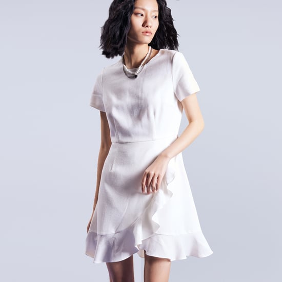 Kurzes Skaterkleid mit Rüschen - Image 2