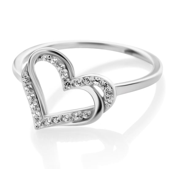 Orphelia 'Cecilia' Women's 925 Sterling Silver Ring - Silver ZR-7584