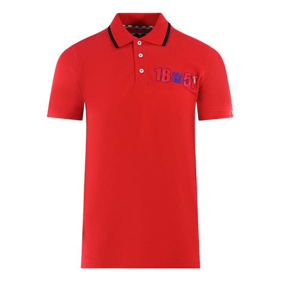 Aquascutum London 1851 Rotes Poloshirt - Image 1