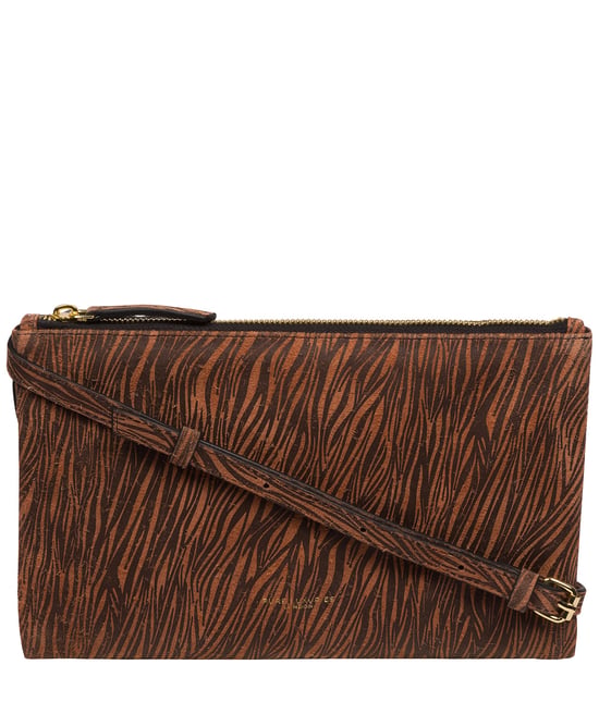 'Anya' Animal Print Nappa Leather Cross Body Bag