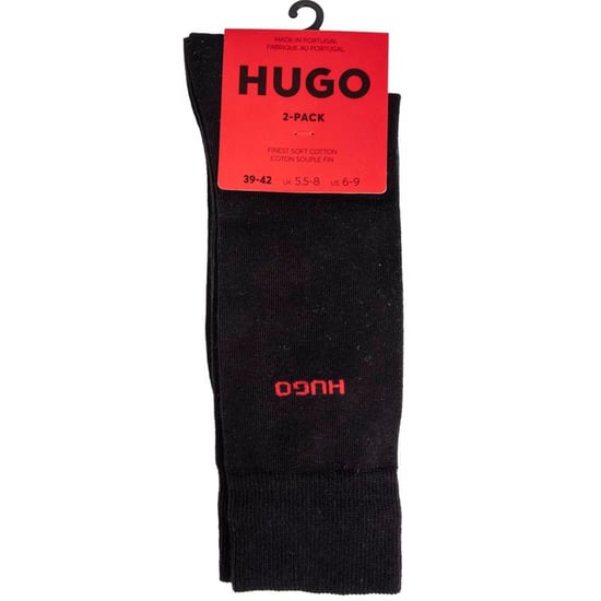Hugo 2 Pack Logo Socks
