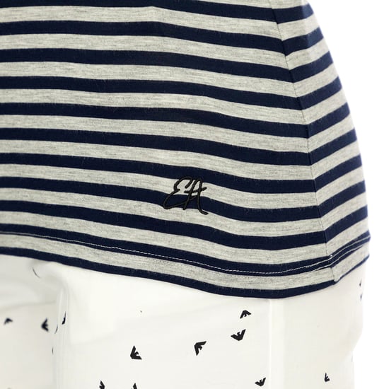 Emporio Armani Women T-Shirt Regular fit Full sleeve Multicolor