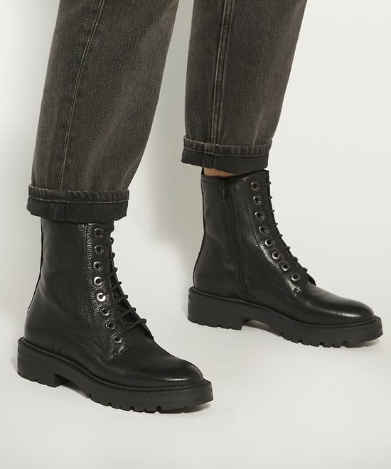 Dune Ladies Press - Cleated-Sole Hiker Boots - Image 3