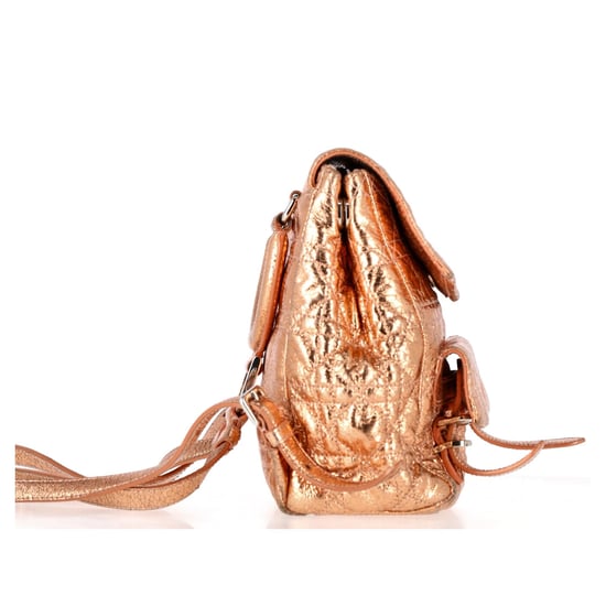 Dior Stardust Rucksack aus goldfarbenem Leder - Image 2