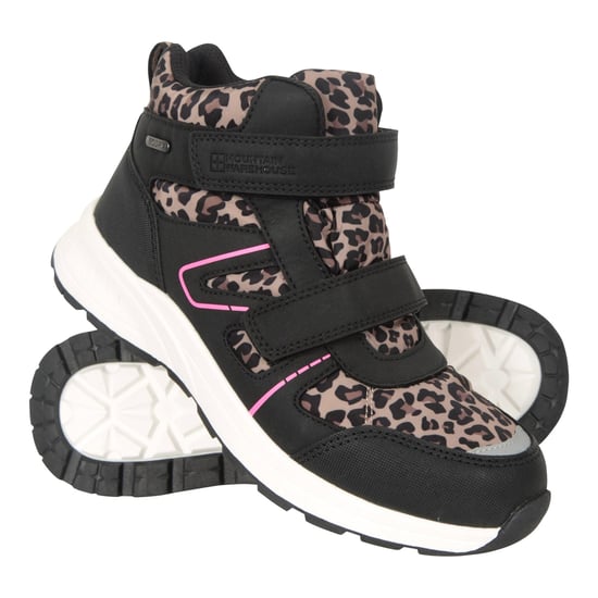 Mountain Warehouse - Kinder Wanderstiefel "Jupiter Adaptive", Leo-Muster (Schwarz/Pink) - Image 1