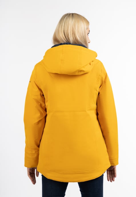 Schmuddelwedda Winterjacke Damen senf - Image 4