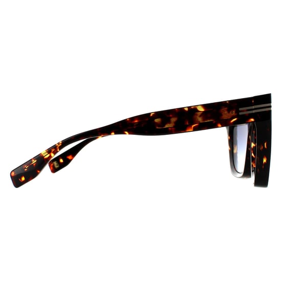 Marc Jacobs Square Damen Sonnenbrille Havanna Grau Azurblau - Image 4