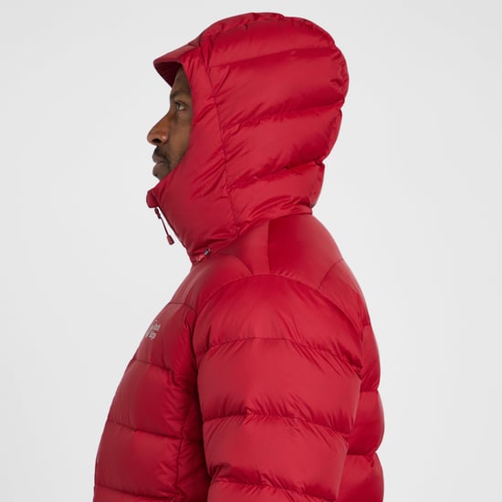 North Ridge Men's Tech Down II Puffer Jacket with Removable Adjustable Hood