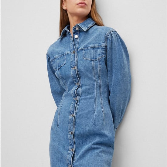 Women's Hugo Boss Gesina Denim Dress in Blue