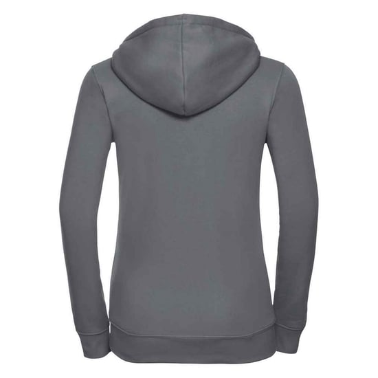 Russell - "Authentic" Kapuzenpullover Durchgehender Reißverschluss für Damen (Grau) - Image 2