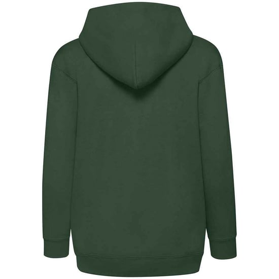 Fruit of the Loom - Sweatshirt, mit Kapuze für Kinder (Flaschengrün) - Image 4