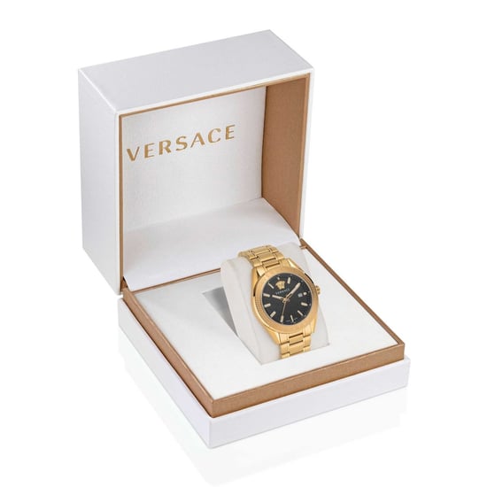 Versace V-code Gold Herren Armbanduhr VE6A00623 - Image 4
