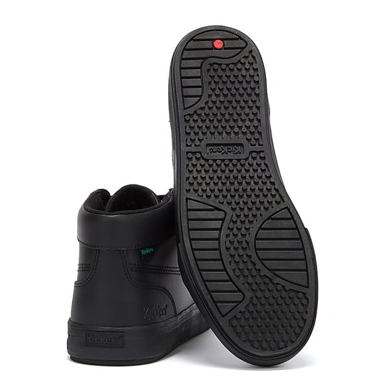 Kickers Tovni Hi Leder Herren Schwarz Schuhe - Image 4