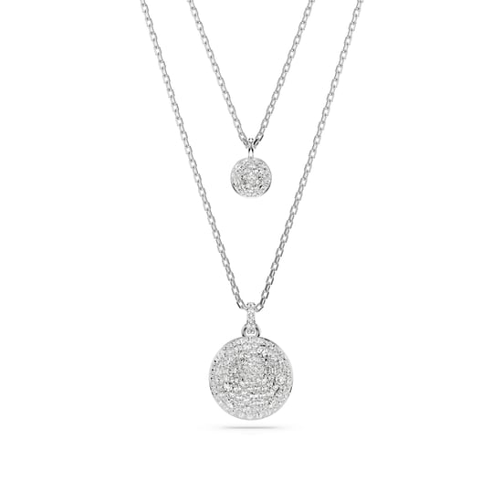 Swarovski 'Meteora' Damen Halskette aus Metall - Silber 5684244 - Image 1
